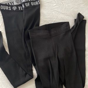 SALE!!! YEAR OF OURS RIBBED LEGGINGS ALL BLACK